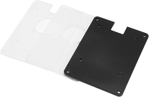 حافظة أكريليك SUNGOOYUE لجهاز RasPi 5، غلاف تبريد شفاف بطبقتين مع تصميم متكامل، للوحة الأم RasPi 5 مع مروحة تبريد in Kuwait