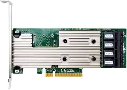 9305-16I Sata SAS 16-Port 12Gb/S Host Bus Adapter Pcie 3.0 X8 It Mode(Long Bracket) in Kuwait