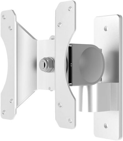 Computer Monitor Stand wall Mount Bracket Universal Rotating Folding Industrial Aluminum Profile Rack(Two-Section arm) in Saudi Arabia