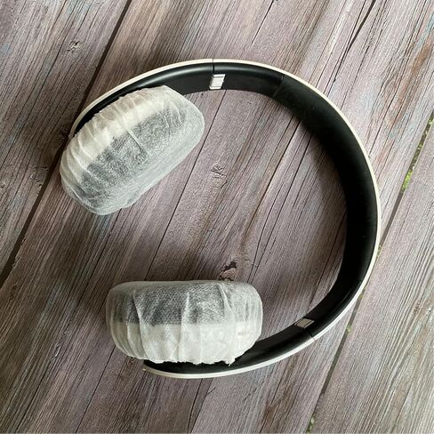 50 Pack Headphone Ear Covers Disposable Earphone Covers Gaming Headset Ear Cover for Wired On-Ear Headphones Wired Kids Headphones Over-Ear Headsets Noise Canceling Overhead Headphones in Kuwait