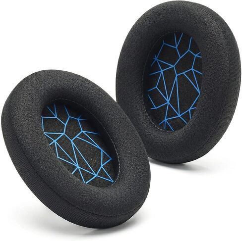 Replacement Ear Pads Compatible with SteelSeries Arctis Pro & Arctis Classic Model – Fit for Arctis 1/3/5/7/7+/7P/7P+/7X/7X+/9/9X/Prime (Not for Nova), High-Density Foam Ear Cushions, 2PCS Black in Kuwait