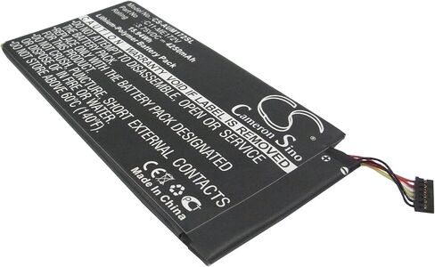 Replacement Battery Compatible for as ME172V ME172-GY08 ME371 ME172 Fonepad 7" ME371MG K004 MeMO Pad ME172 (4250mAh/3.75V), C11-ME172V Battery in Kuwait