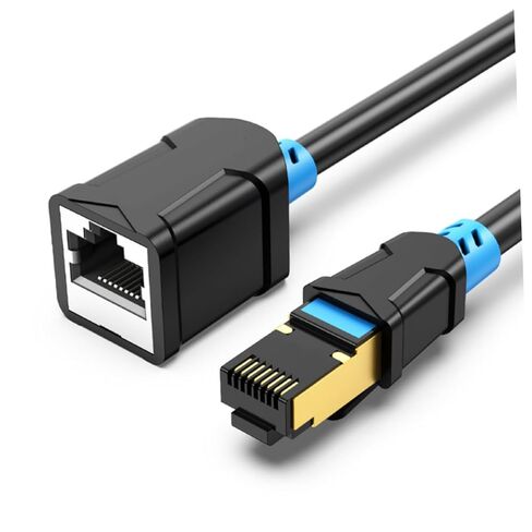 كابل تمديد إيثرنت NOLITOY Cat6 بطول 2 متر Rj45 ذكر إلى أنثى سلك تصحيح LAN محمي لاستخدام شبكة جيجابت في الإعدادات السكنية والمكتبية in Kuwait