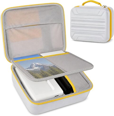 Case Compatible with Liene/Kodak Dock Plus 4x6"Portable Instant Photo Printer, Wi-Fi Picture Printer Hard Carrying Storage Holder Bag for iPhone, Android, Smartphone (Box Only) in Saudi Arabia