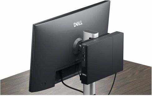سطح المكتب الصغير للأعمال Dell Pro Micro AI (AMD Ryzen 5 8500GE، AMD Radeon 740M Shared، 16 جيجابايت DDR5، 256 جيجابايت SSD، WiFi 6، Bluetooth 5.2، 90W PSU، RJ-45، 1 منفذ عرض، HDMI، Win 11 Pro) (متجدد) in Kuwait