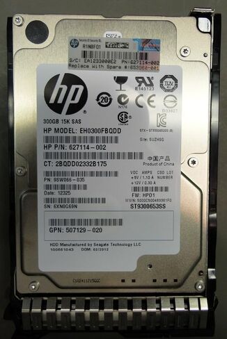 653960-001-SC HP G8 G9 300-GB 6G 15K 2.5 SAS SC (متجدد) in Kuwait