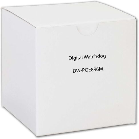 Watchdog الرقمية (DW-POE896M) 8 قنوات، 15.4 واط لكل منفذ، تدعم الأجهزة المثبتة حتى 320 قدمًا باستخدام CAT 5 in Kuwait