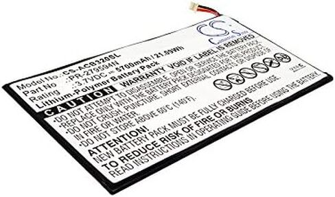 XPS Replacement Battery Compatible with ACER A5008 Iconia One 10 B3-A20 Iconia One 10 B3-A30 Iconia Tab 10 A3-A40 PN ACER PR-279594N PR-279594N(1ICP3/95/94-2) in Kuwait