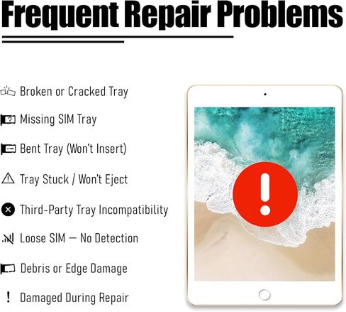 لجهاز iPad Air 2019 مقاس 10.5 بوصة فتحة حامل شريحة SIM بديلة لجهاز iPad Air الجيل الثالث مناسب للطراز: A2123 A2153 A2154 (رمادي فلكي) in Kuwait