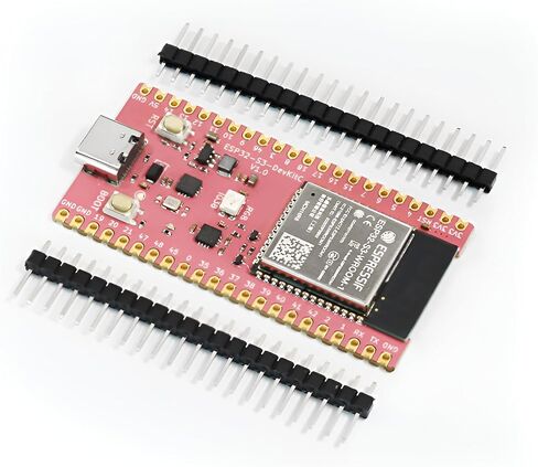 لوحة تطوير ESP32-S3 (N16R8)، ESP32-S3-WROOM-1 الرسمية، ENIG & Castelated، برنامج/تصحيح أخطاء USB-C فردي، فلاش 16 ميجابايت، 8 ميجابايت PSRAM، وحدة تحكم دقيقة لاسلكية لـ IoT AI in Kuwait