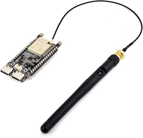 Waveshare ESP32-C5 ثنائي النطاق Wi-Fi 6 Dev Board، 240 ميجا هرتز RISC-V، وحدة سلسلة ESP32-C5-WROOM-1، متعدد البروتوكولات RISC-V MCU، فلاش 32 ميجابايت وذاكرة PSRAM 8 ميجابايت، مع شبكة Wi-Fi خارجية مزدوجة النطاق، ورؤوس ملحومة مسبقًا in Kuwait