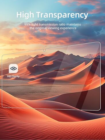 Screen Protector for Odea A12 Android 15 Tablets, 12 Inch Tablet 2025,Tempered Glass Film Anti-Scratch High Touch Sensitivity,2 pack. in Kuwait