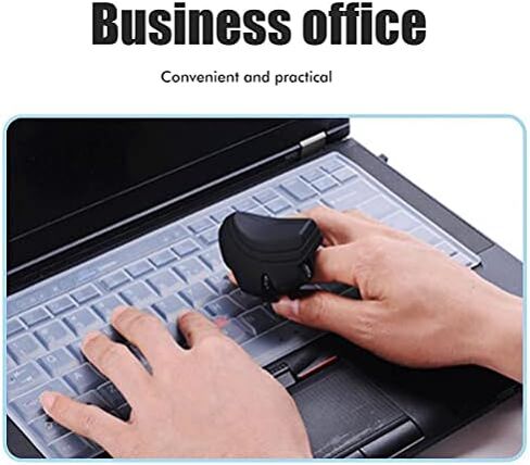 no Wire Finger Ring Mouse, Rechargeable Pocket for PC Laptop Tablet, 1000DPI Resolution, 15-Hour Use Time, 10-12m Use Distance, 25g Host (#1) in Kuwait