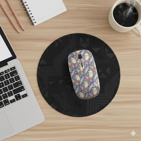 Planetar Ghosts Pumpkins Spiderwebs Pattern، ماوس USB بصري لاسلكي، فئران كمبيوتر محمول نحيفة ومريحة للأطفال in Kuwait