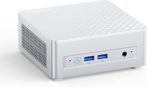 MINISFORUM M1 Lite كمبيوتر صغير، Intel Core Ultra 5 125U (12C/14T حتى 4.3 جيجا هرتز)، 16 جيجا DDR5، 512 جيجا SSD، USB4، شاشة ثلاثية (HDMI 2.1/DP 1.4/USB4)، 2.5G LAN، Wi-Fi 6E، BT5.2 in Kuwait