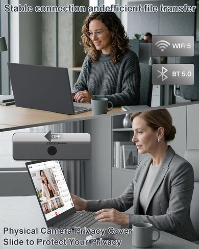 Laptop 15.6", 8GB RAM 256GB SSD, AMD 3020e, FHD IPS Display, USB-C HDMI, Student Laptop Computer for School, Business & Home Office in Kuwait