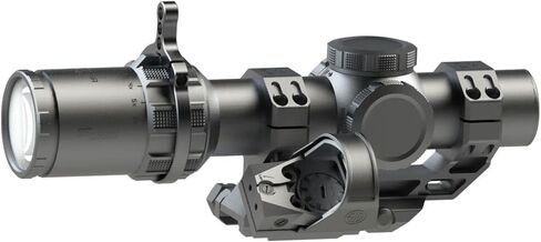 Sig Sauer Electro-Optics Tango-MSR Compact 1-6x24mm Scope with 3 MOA Offset Red Dot, Illuminated BDC6 Reticle, Waterproof, Shockproof, Fogproof, MOTAC, 10 Brightness Levels (SOTMC61000-R1) in Kuwait
