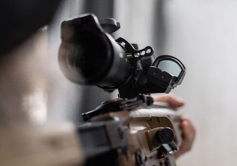 Sig Sauer Electro-Optics Tango-MSR Compact 1-6x24mm Scope with 3 MOA Offset Red Dot, Illuminated BDC6 Reticle, Waterproof, Shockproof, Fogproof, MOTAC, 10 Brightness Levels (SOTMC61000-R1) in Kuwait