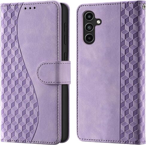 for Samsung Galaxy A15 4G/5G Wallet Case with Card Holder, RFID Blocking Credit Slots Kickstand Shockproof Phone Cover Fit for Samsung A15 Phone Case Black in Kuwait