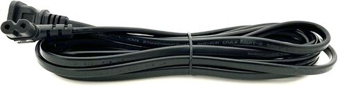 [UL Listed] OMNIHIL Extra Long 10FT L-Shaped C7 Power Cord Replacement for Samsung Q-Series 11.1.4 ch. Soundbar Model: HW-Q990D / HW-Q990D/ZA in Kuwait