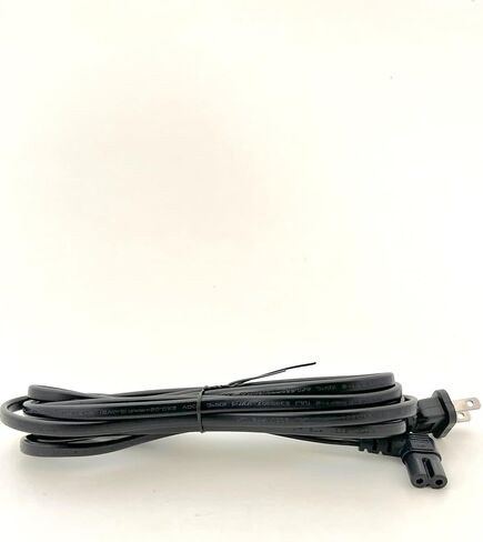 [UL Listed] OMNIHIL Extra Long 10FT L-Shaped C7 Power Cord Replacement for Samsung Q-Series 11.1.4 ch. Soundbar Model: HW-Q990D / HW-Q990D/ZA in Kuwait