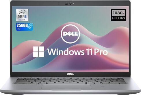 Dell Latitude 5420 14" FHD Laptop Computer for Business and Student, 11th Gen Intel Core i5-1145G7 2.4GHz Notebook PC, 8 GB DDR4 RAM, 256 GB SSD, HDMI, Windows 11 Pro (Renewed) in Kuwait