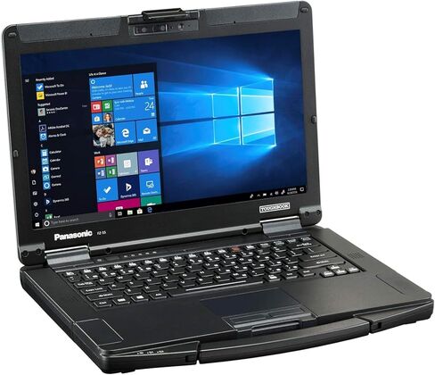 Panasonic Toughbook FZ-55 Rugged Laptop, 14.0" FHD Touchscreen Rugged, 8th Core i5-8365, 16GB RAM, 512GB SSD, HDMI, WiFi, Bluetooth, Webcam, Backlit Keyboard, Windows 11 Pro(Renewed) in Kuwait