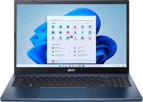 Acer Aspire 3 Thin & Light Laptop - 15.6" Full HD IPS Touch Display - AMD Ryzen 5 7520U - 8GB LPDDR5-512GB SSD - Wi-Fi 6 - Steam Blue in Kuwait