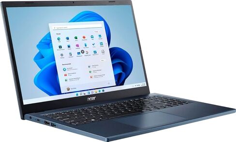 Acer Aspire 3 Thin & Light Laptop - 15.6" Full HD IPS Touch Display - AMD Ryzen 5 7520U - 8GB LPDDR5-512GB SSD - Wi-Fi 6 - Steam Blue in Kuwait