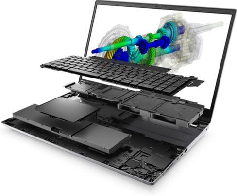 الكمبيوتر المحمول Dell Precision 7770 Workstation (2022) | 17.3 بوصة 1920x1080 FHD | Core i9-12950HX - محرك أقراص ثابتة SSD سعة 1 تيرابايت - ذاكرة وصول عشوائي 64 جيجابايت | 16 نواة بسرعة 5 جيجاهرتز Win 11 Pro Silver (متجدد) in Kuwait