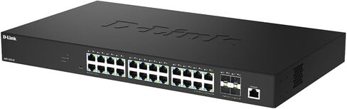 D-Link 28-Port Multi-Gigabit Smart Managed Switch with 4 10G SFP+ & 24 2.5G Ports (DMS-1250-28) in Kuwait
