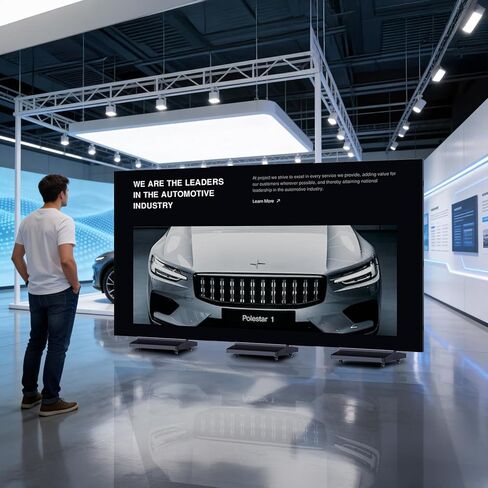 90 inch LED Digital Signage, P1.86 Tri-Fold Dual-Sided Foldable LED Poster Screen with Flight Case, GOB Commercial Advertising Display Screen Kiosk, WiFi/USB/HDMI, for Store, Rentals, Events in Kuwait