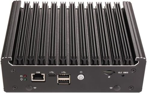 جهاز جدار الحماية WintertionMicro، كمبيوتر صغير، OPNsense، VPN، جهاز توجيه PC، Pentium Gold 6405U، 4 x 2.5GbE I226-V LAN، HDMI، DP، فتحة SIM، Type-C، 0 RAM 0 تخزين (Pentium Gold 6405U، 8G RAM 128G SSD) in Kuwait