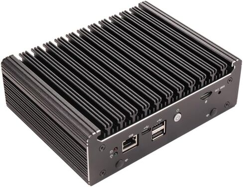جهاز جدار الحماية WintertionMicro، كمبيوتر صغير، OPNsense، VPN، جهاز توجيه PC، Pentium Gold 6405U، 4 x 2.5GbE I226-V LAN، HDMI، DP، فتحة SIM، Type-C، 0 RAM 0 تخزين (Pentium Gold 6405U، 8G RAM 128G SSD) in Kuwait