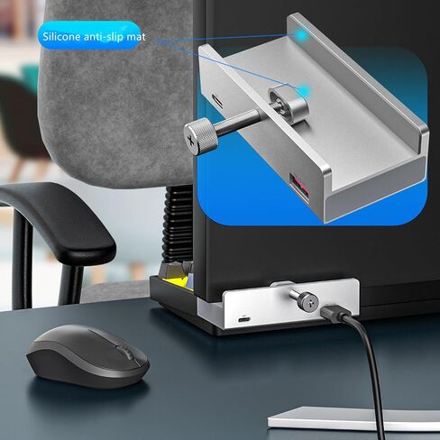 ألومنيوم 6 منافذ USB 3.0 محور المشبك محول USB الفاصل in Kuwait