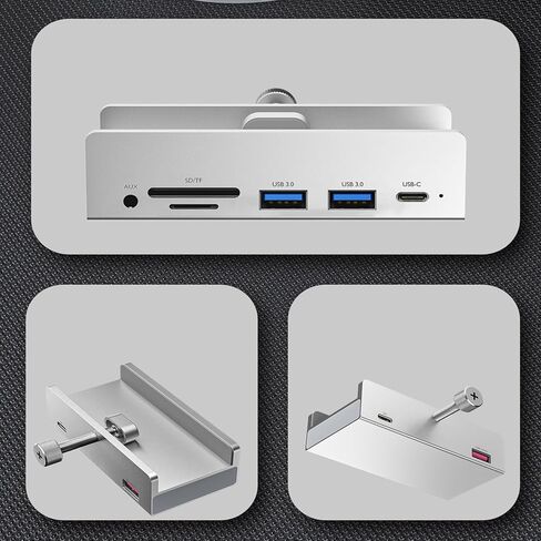 ألومنيوم 6 منافذ USB 3.0 محور المشبك محول USB الفاصل in Kuwait