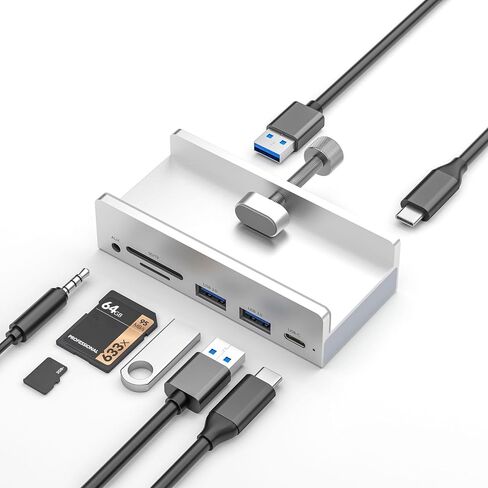 ألومنيوم 6 منافذ USB 3.0 محور المشبك محول USB الفاصل in Kuwait