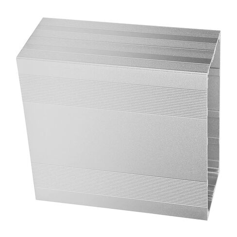 Aluminum Project Box Durable Heat Dissipation Shielding Signal Box/Cover for DIY Enthusiasts Matte Silver Enclosure for Electronic Products in Kuwait