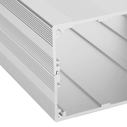 Aluminum Project Box Durable Heat Dissipation Shielding Signal Box/Cover for DIY Enthusiasts Matte Silver Enclosure for Electronic Products in Kuwait