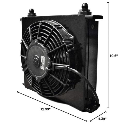 مجموعات المراوح SETRAB FP634M22I - سلسلة SETRAB 6، 34 صفًا مع مروحة 12 فولت in Kuwait