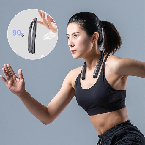 مكبر صوت لاسلكي بشريط حول الرقبة من Yosoo Health Gear، صوت ستيريو ثلاثي الأبعاد مع ميكروفون مدمج، زمن وصول منخفض، وقت تشغيل 12 ساعة، شحن سريع من النوع C، يمكن ارتداؤه للألعاب والتلفزيون والمنزل والخارج. in Kuwait
