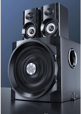 Multimedia Computer Speaker Desktop Home Audio Subwoofer PC Loudspeaker Stereo Surround in Kuwait