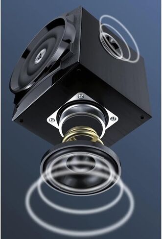 Multimedia Computer Speaker Desktop Home Audio Subwoofer PC Loudspeaker Stereo Surround in Kuwait