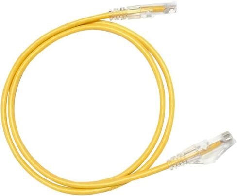 Hosa CAT6 Slim 10 عبوات، 1 قدم، أحمر in Kuwait