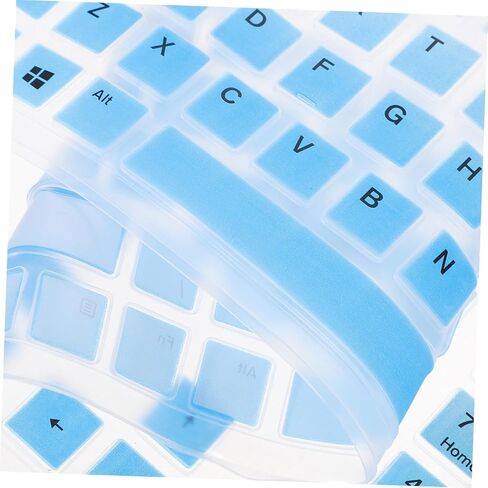Hemobllo Keyboard Protective Cover Compatible with Dell Kb216 Wired Keyboard Ultra-Thin Silicone Skin Waterproof Dustproof Computer Protector in Saudi Arabia