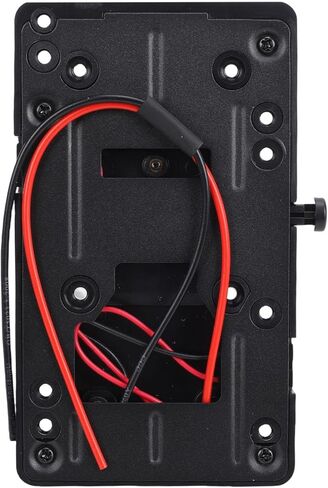 XUMIUZIY V Mount Battery Plate Adapter, Adapter with D Tap Output and Reinforced High Current Crown Spring Electrodes, for Cameras Monitors LED Lights in Kuwait