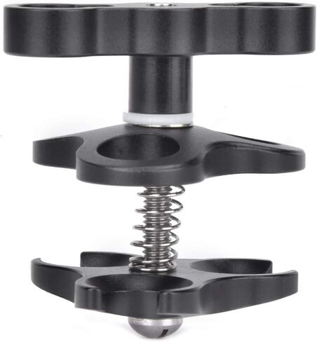 Sea frogs Aluminum Alloy Clamp Ball Joint Bracket Arm Two Section Holder Diving Essential Accessory Light Combination Fixed Clamp in Kuwait