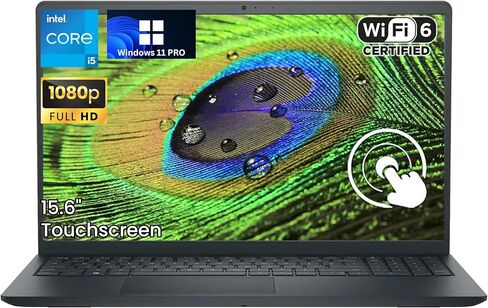 كمبيوتر محمول Dell Inspiron 15 3530، شاشة لمس LED FHD مضادة للتوهج مقاس 15.6 بوصة، ذاكرة وصول عشوائي 16 جيجابايت، SSD 512 جيجابايت، Intel 10-Core i5-1334U، Windows 11، Copilot AI للأعمال والطلاب (متجدد) in Kuwait