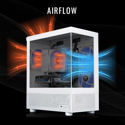 كمبيوتر مكتبي للألعاب من ثيرمال تيك NE i1460TGS-V170S إنتل كور i7-14700F 32 جيجابايت DDR5 1 تيرابايت SSD GeForce RTX 5060 Ti in Kuwait