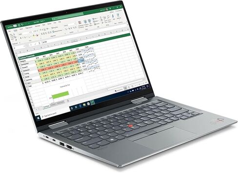 Lenovo Thinkpad X1 Yoga Gen 6 14" 32GB 512GB SSD Core™ I7-1185G7 3.0GHz WIN11P, Storm Gray (Renewed) in Kuwait